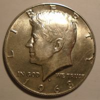 USA 1/2 Dolar 1968