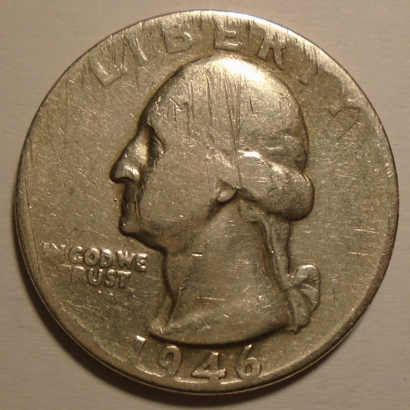 USA 1/4 Dolar 1946