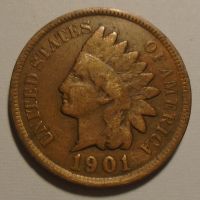 USA 1 Cent 1901