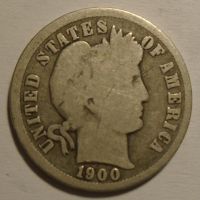 USA 1 Dime 1900