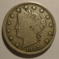USA 5 Cent 1907
