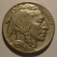 USA 5 Cent 1936