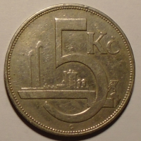 ČSR 5 Korun 1925