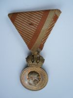 Signum Laudis, zlacený bronz, FJ I., Rakousko