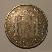 Španělsko 1 Peseta 1900