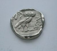 Tetradrachma, plaketa, antická mince, antarSouček, ČSR