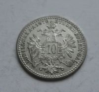 10 Krejcar, 1870, Rakousko