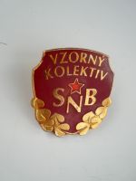 Vzorný kolektiv SNB, česká verze bronz stupeň, ČSSR