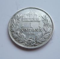 1 Koruna, 1896, KB, Uhry