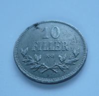 10 Filler, 1920, KB, Uhry