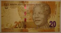 Jihoafrická republika 20 Rand N. Mandella