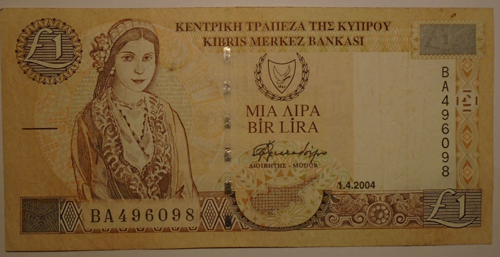 Kypr 1 Libra 2004
