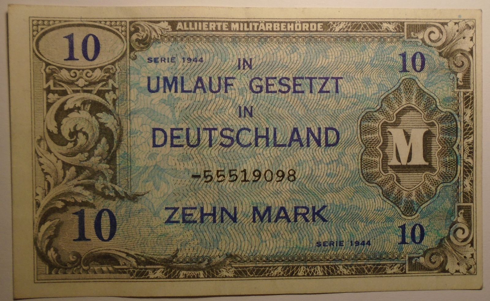 Německo 10 Marek 1944