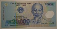 Vietnam 20 000 Dong Hočimin
