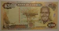 Zambie 500 Kwacha