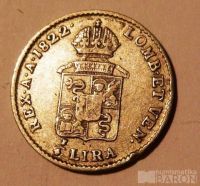 Rak.Itálie 1/4 Lira 1822 M František II.