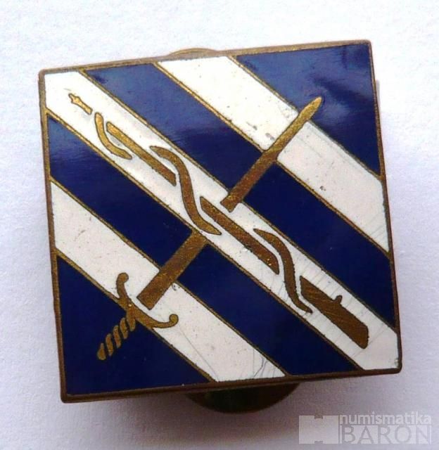 Rakousko - odznak šermíři - rep. smalt.