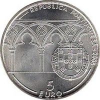 5 Euro(2005-Portugalsko), stav 0/0, papež