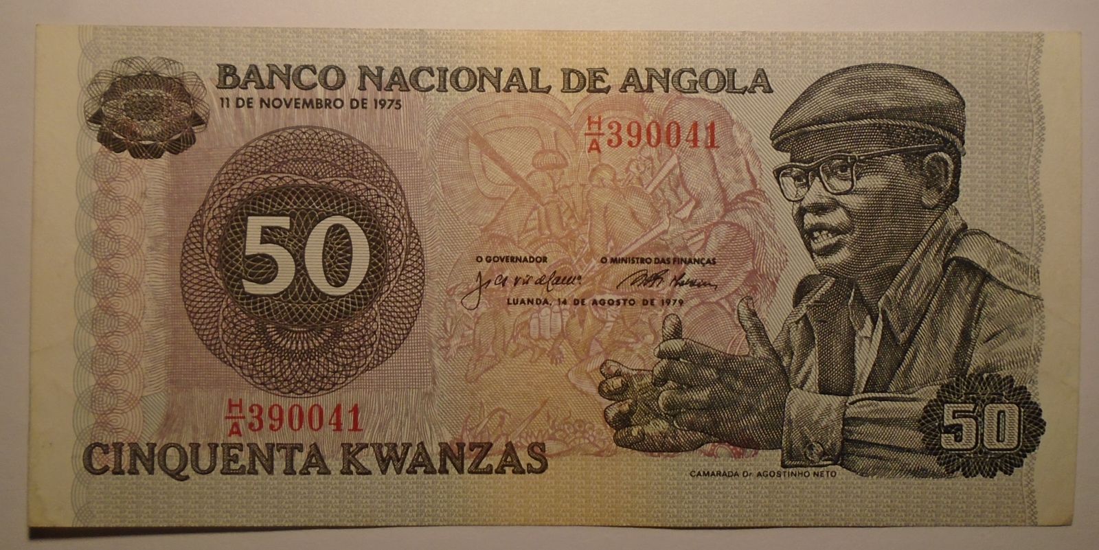 Angola 50 Kwanzas 1975