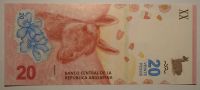 Argentina 20 Pesos červená lama