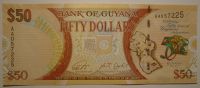 Guyana 50 Dollars 2016