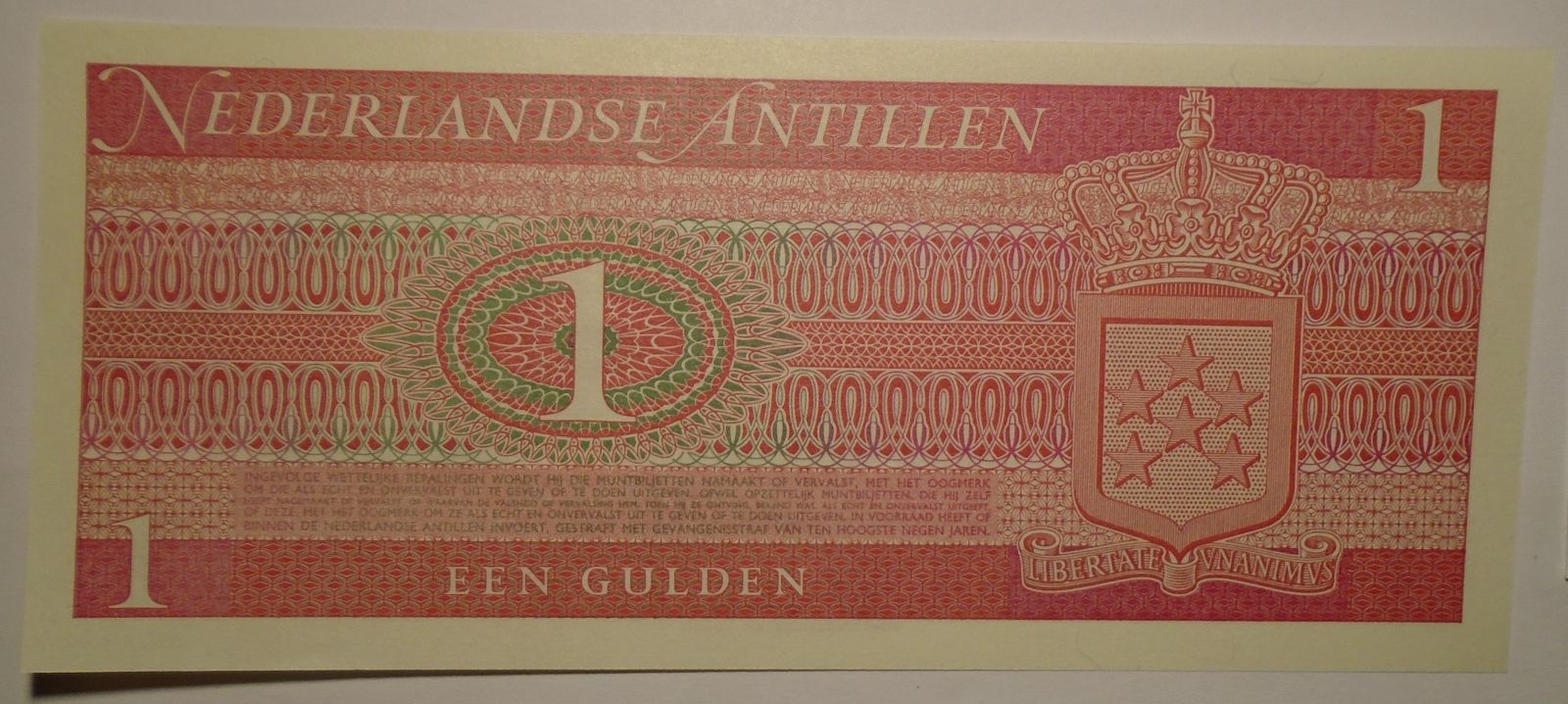 Holandské Antily 1 Gulden 1970