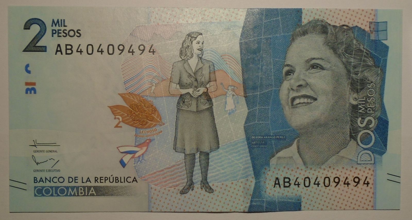 Kolumbie 2 Pesos 2015