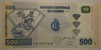 Kongo 500 Francs 2002