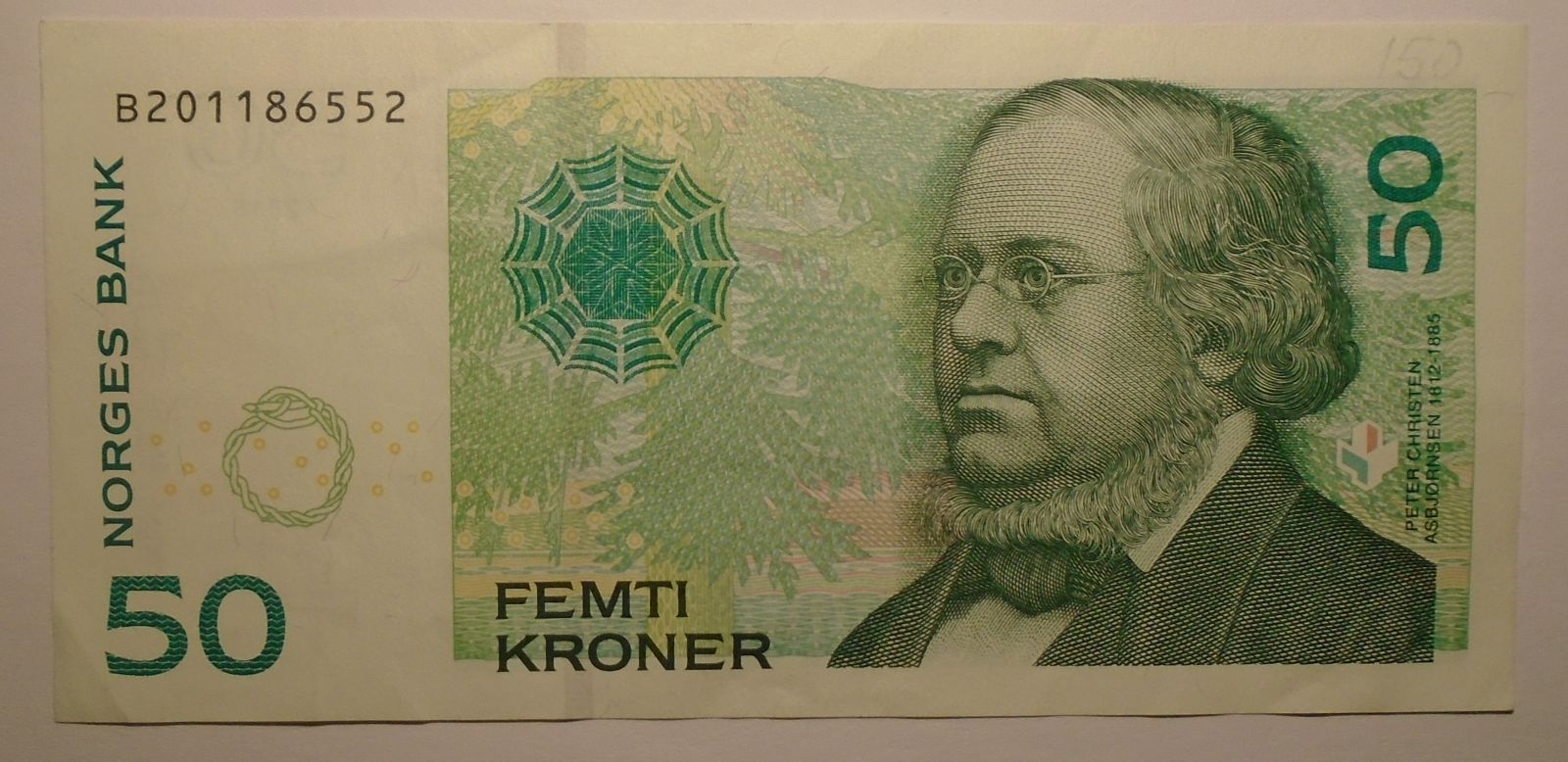 Norsko 50 Kroner 2015