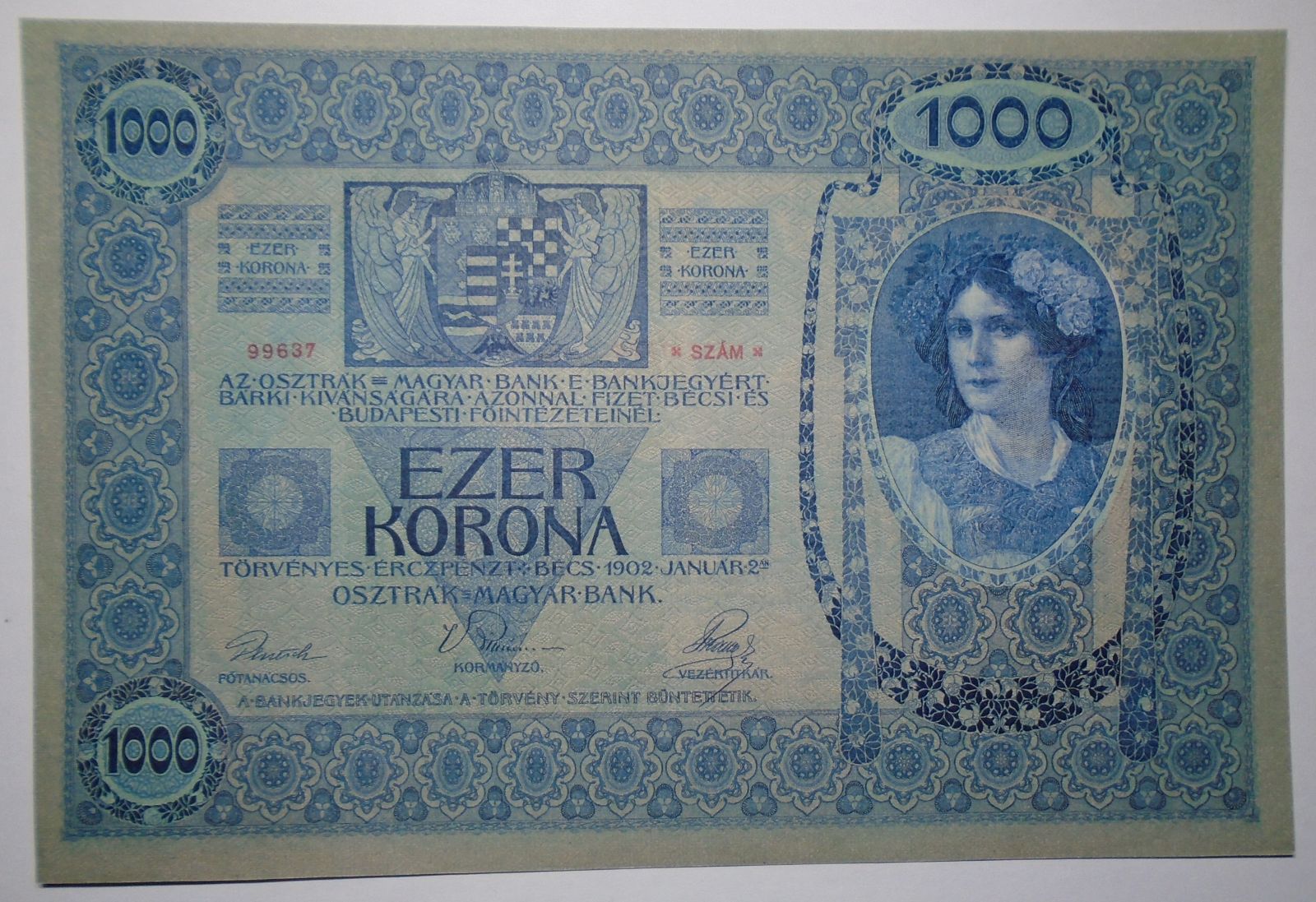 Rakousko 1 000 Korun 1902 / 99637