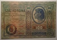 Rumunsko 100 Korun razítko 1912