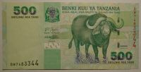 Tanzanie 500 Tano býk