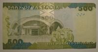 Tanzanie 500 Tano zelené