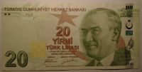 Turecko 20 Lir 1970