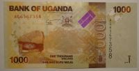 Uganda 1 000 Schillings 2010