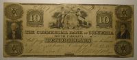 USA 10 Dollars Columbia 1855