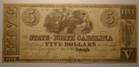 USA 5 Dollars Nová Karolina 1862