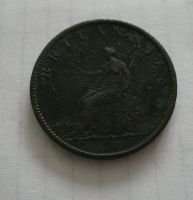 1/2 Penny, 1807, Jiří III., Anglie