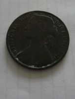 1 Penny, 1860, Viktorie, Anglie