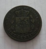 10 Cent, 1878, Španělsko
