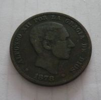 10 Cent, 1878, Španělsko