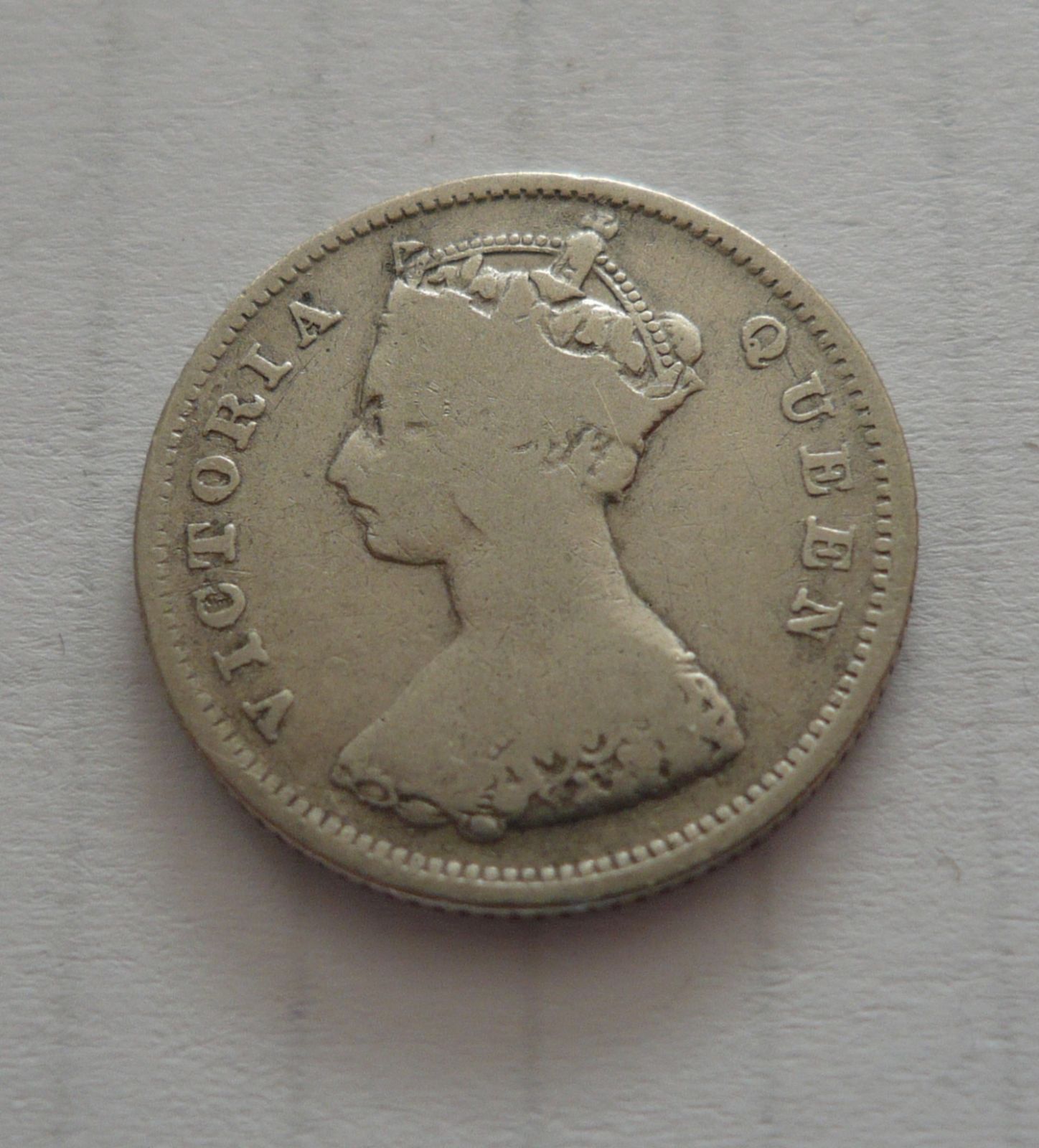 10 Cent, 1899, Viktorie, Hong Kong