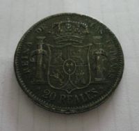 20 Real, 1859, KOPIE, Španělsko