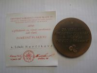 30.výročí osvobození 1975 + certif., ČSSR