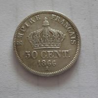 50 Cent, 1866 A, Napoleon III., Francie