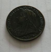 Farthing 1899, Viktorie, Anglie