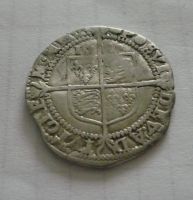 Schilling 1579 Alžběta I., Anglie
