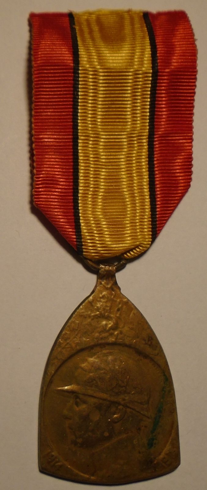 Belgie koloniální medaile 1914 - 1918