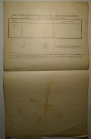 Hranice evidenční list z roku 1915
