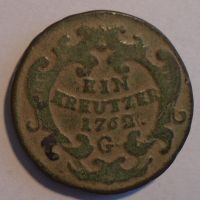 Rakousko 1 Krejcar 1762 G